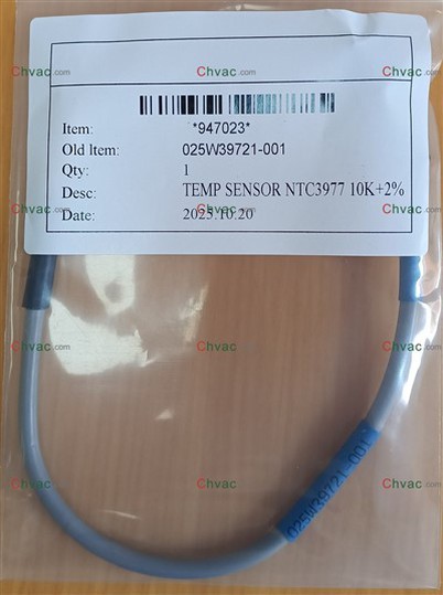 تخلیه سنسور York 025W39721-100